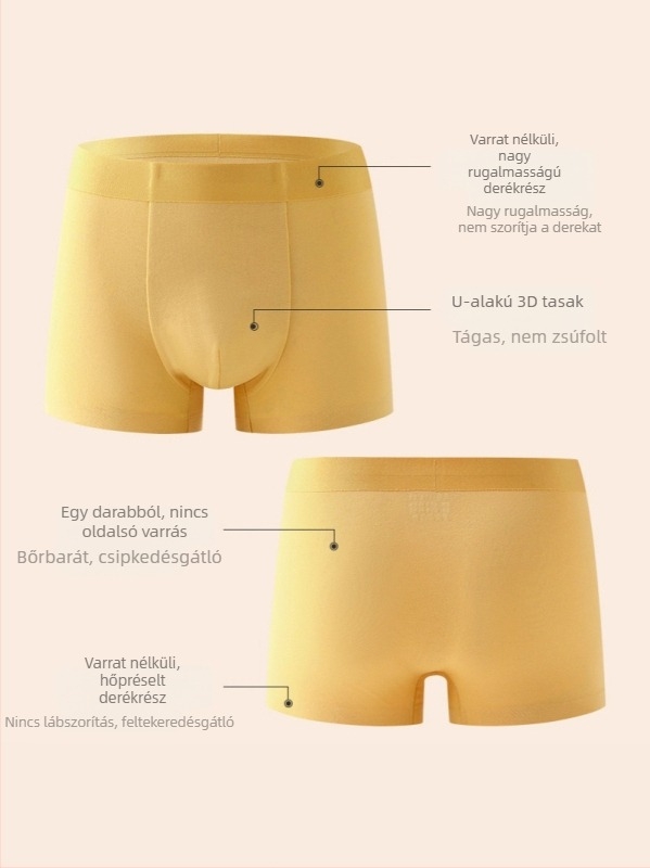 Category A antibakteriális fiúknak boxer alsónemű, lélegző combed pamut keverék, 92% pamut, 8% spandex, méret 10A, közepes–nagy testmagasságú gyerekeknek