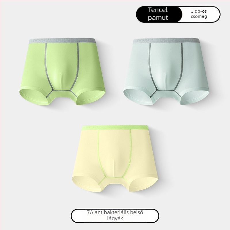 Fiúknak való Lyocell alsónadrág, középmagas derék, 3–8 éveseknek, Lyocell 66.1%