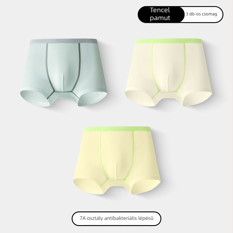 Fiúknak való Lyocell alsónadrág, középmagas derék, 3–8 éveseknek, Lyocell 66.1%