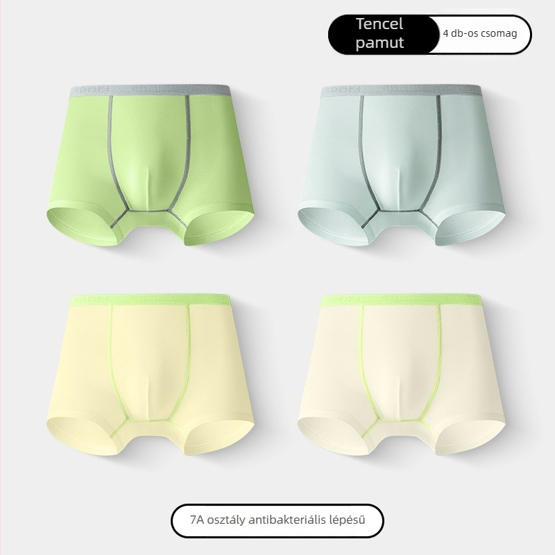 Fiúknak való Lyocell alsónadrág, középmagas derék, 3–8 éveseknek, Lyocell 66.1%