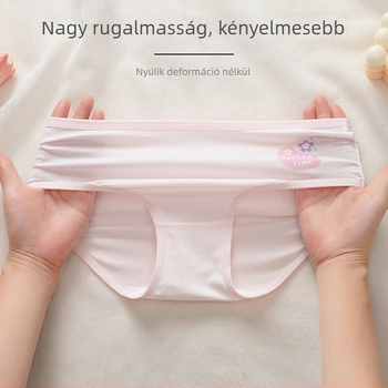 Antibakteriális pamutból készült lányoknak szóló alsó, A osztály, 12–16 évesek, háromszög fazon, egyszínű