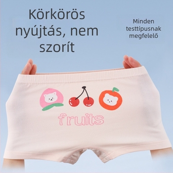 Gyermekeknek szánt alsónemű – 95% pamut, A osztályú biztonság, újszülötteknek (0–1 év), zacskóban csomagolva, 2025 nyár