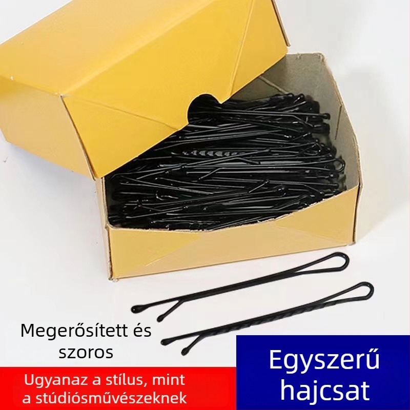 Kerek fejű hajcsat (rozsdamentes acél, uniszex, irodai stílus, modellezéshez)