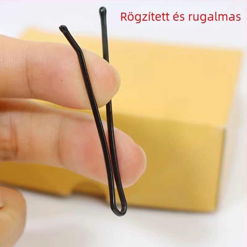 Kerek fejű hajcsat (rozsdamentes acél, uniszex, irodai stílus, modellezéshez)