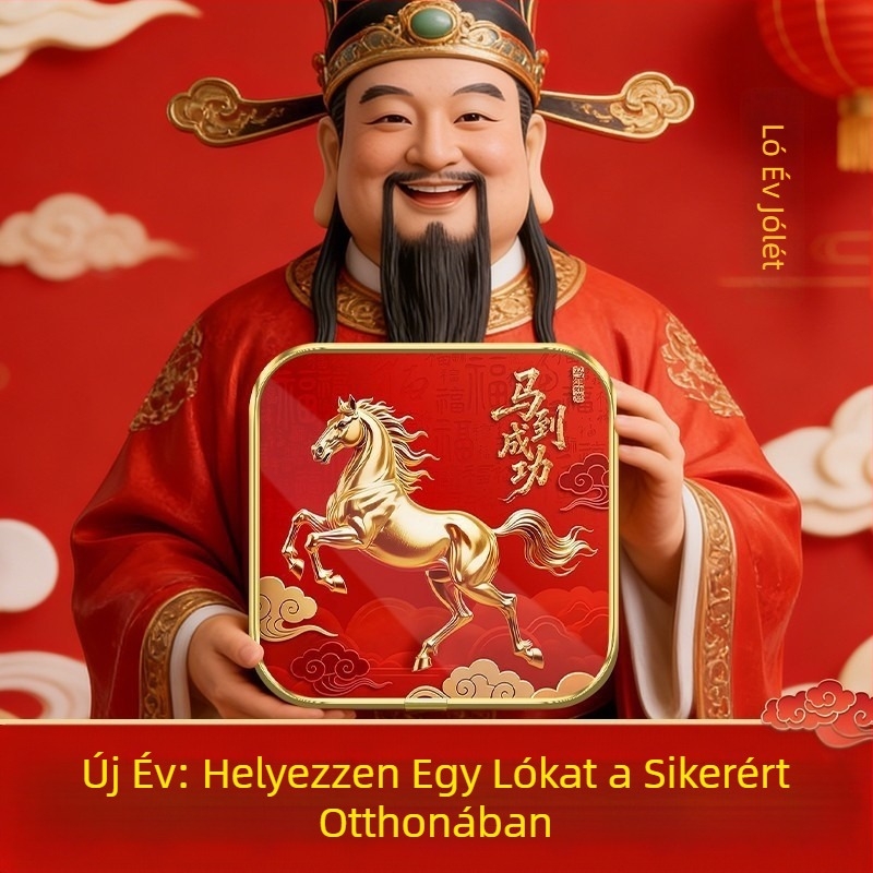 Díszítő festmény / Falikép – Egypaneles, keretben, PP papír anyag, Modern kínai stílus.