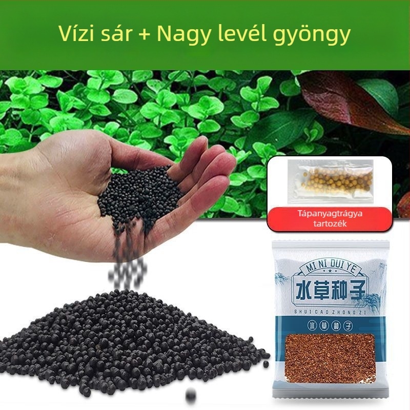 Ökológiai akváriumi aljzat vízi növényekhez — iszap-szerű aljzat, aquascapinghez, víz tisztítása