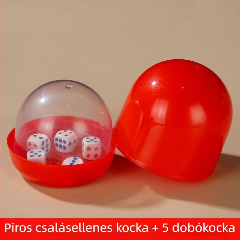 Runwei Dice Cup bárhoz és éjszakai klubokhoz, PP anyag, testreszabás elérhető, csomagolás 100 darab