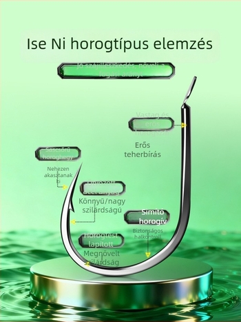 100 darab szúrós horog dobozban