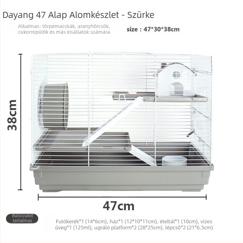 Hamster akrilcső a ketrechez – átlátszó, kerek forma, beltéri használatra, tájépítési készlet