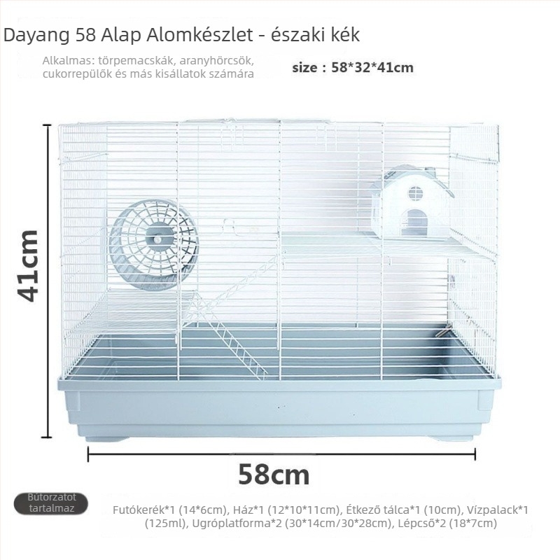 Hamster akrilcső a ketrechez – átlátszó, kerek forma, beltéri használatra, tájépítési készlet