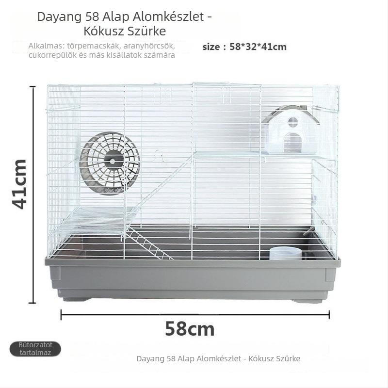Hamster akrilcső a ketrechez – átlátszó, kerek forma, beltéri használatra, tájépítési készlet