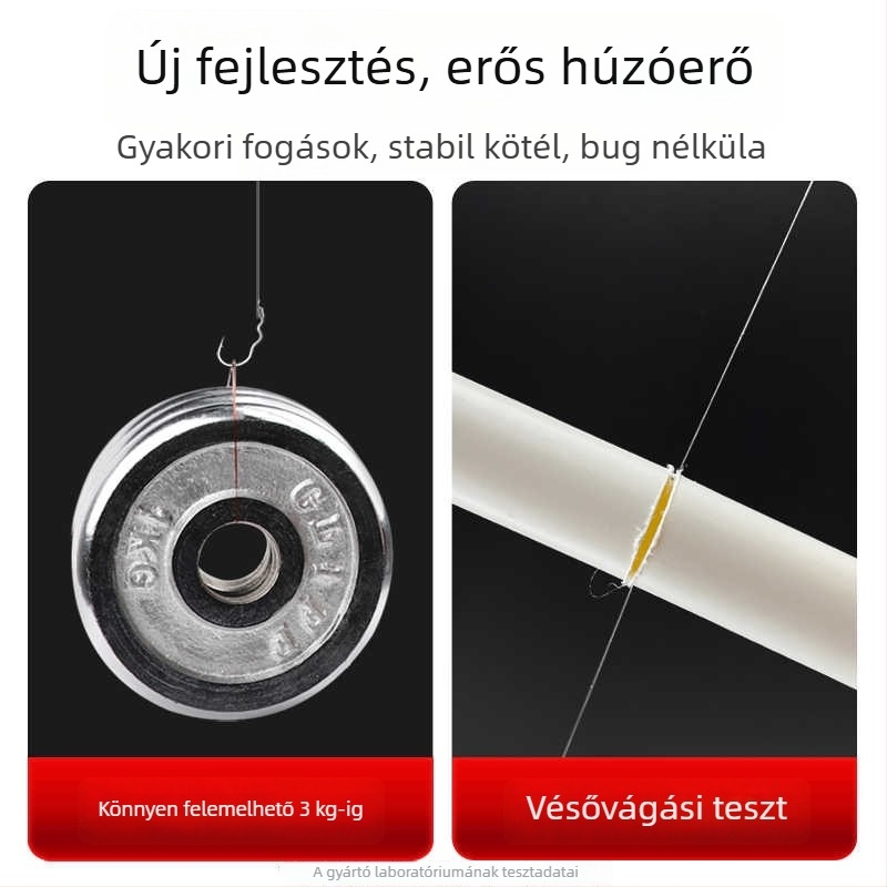 Forgó horgászhorog három görbével és dupla horoggal — vadon élő halakhoz, visszaforduló forgatás kötés nélkül