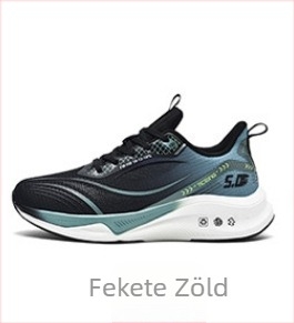 Felnőtt futócipő – lélegző hálós felsőrész, alacsony szár, rugalmas zárószalag, csúszásmentes gumitalp, kerek orr, uniszex