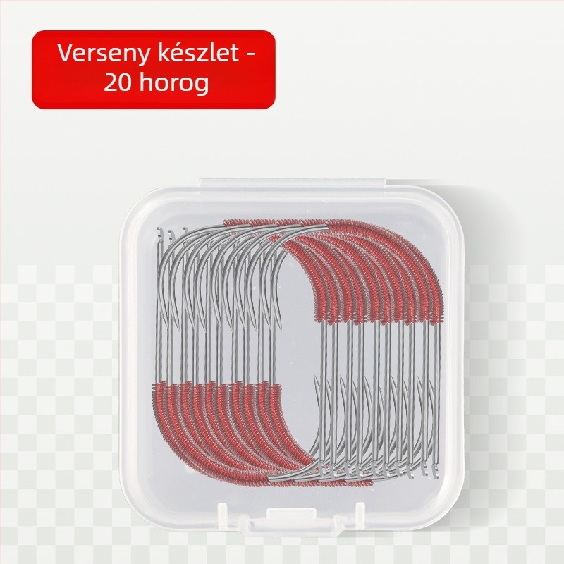 garnéla horog - Tüske nélkül, Éttermi garnéla halászathoz, Szokásos horog