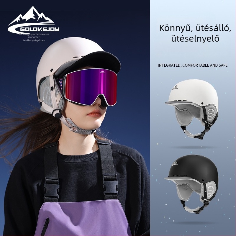 Uniszex sí sisak kültéri sportokra – ultra könnyű ABS, Golovejoy TK02, nyomtatott logó, testreszabható