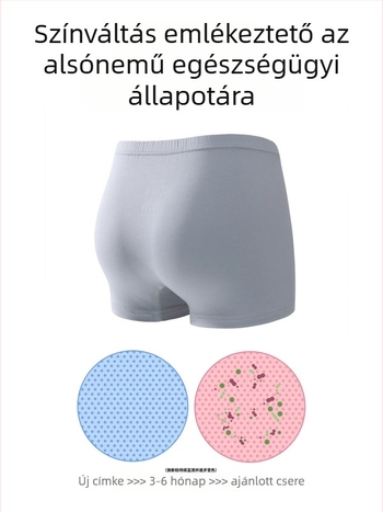 Gyerekek antibakteriális alsóneműk, 7A, pamut-modál keverék, 47,5% pamut, 47,5% Tencel Modal, 5% elasztán, középmagas derekú, 3–8 éveseknek