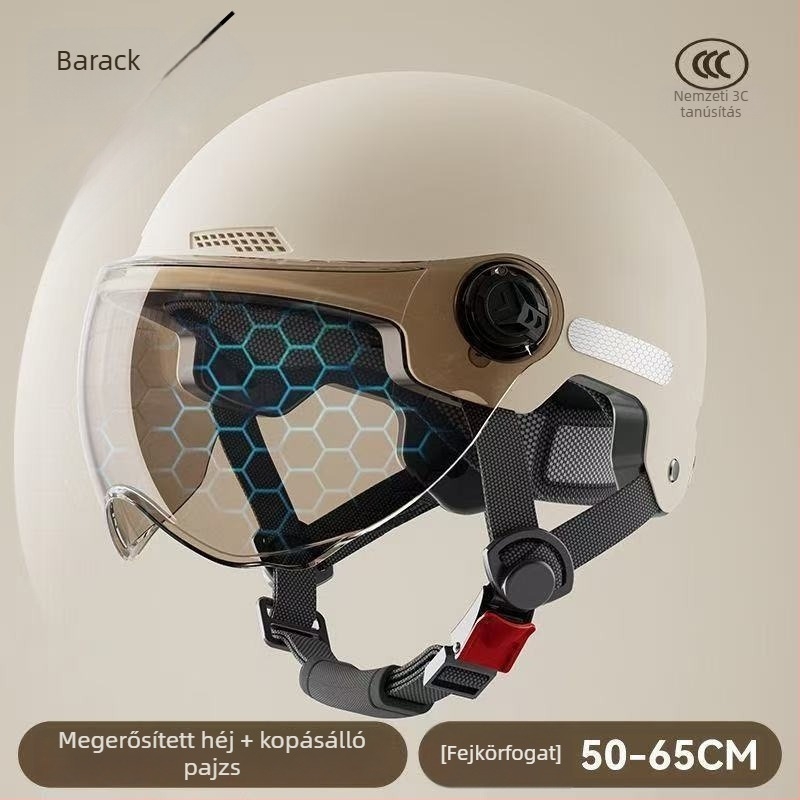 Kerékpáros sisak - uniszex, felnőtt, ABS, nemzeti szabvány szerint tanúsított, minden évszakra alkalmas