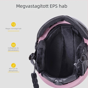 Integrált szemüveggel ellátott kerékpáros sisak, testre szabható, uniszex, felnőtteknek, Zhilian Zl-s037, PC héj + EPS hab
