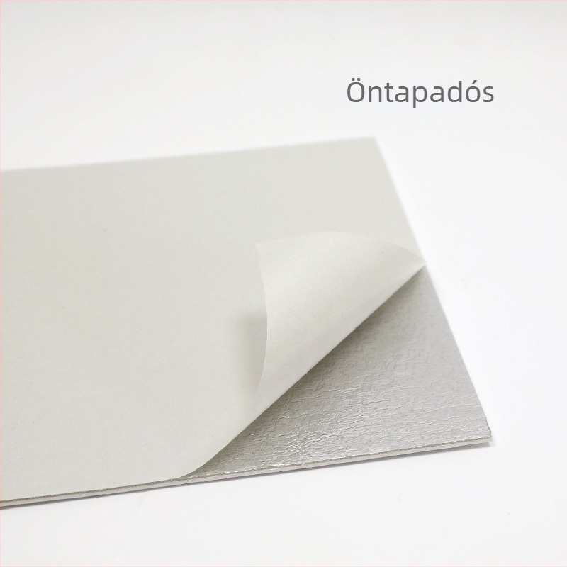 3D fehér téglafal falmatrica, öntapadós PVC panel, vízálló és nedvességálló