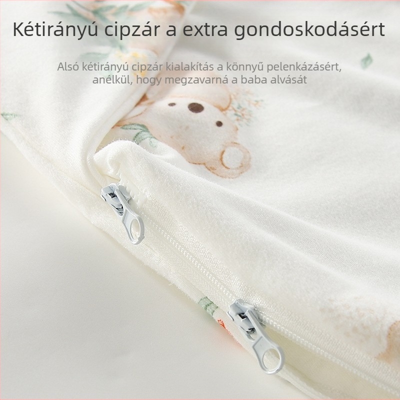 Újszülött ölelő kendő — kétszeres rétegű, 100% pamut, mintával, biztonsági osztály A, nyár, tavasz és ősz számára, 0–12 hónapos korig