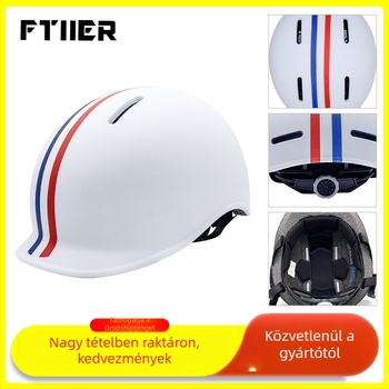 Feite FT-122A Városi kerékpár sisak — könnyű védő sisak felnőtteknek, uniszex, testreszabható minta, nyomtatott logó (EPS+PC)