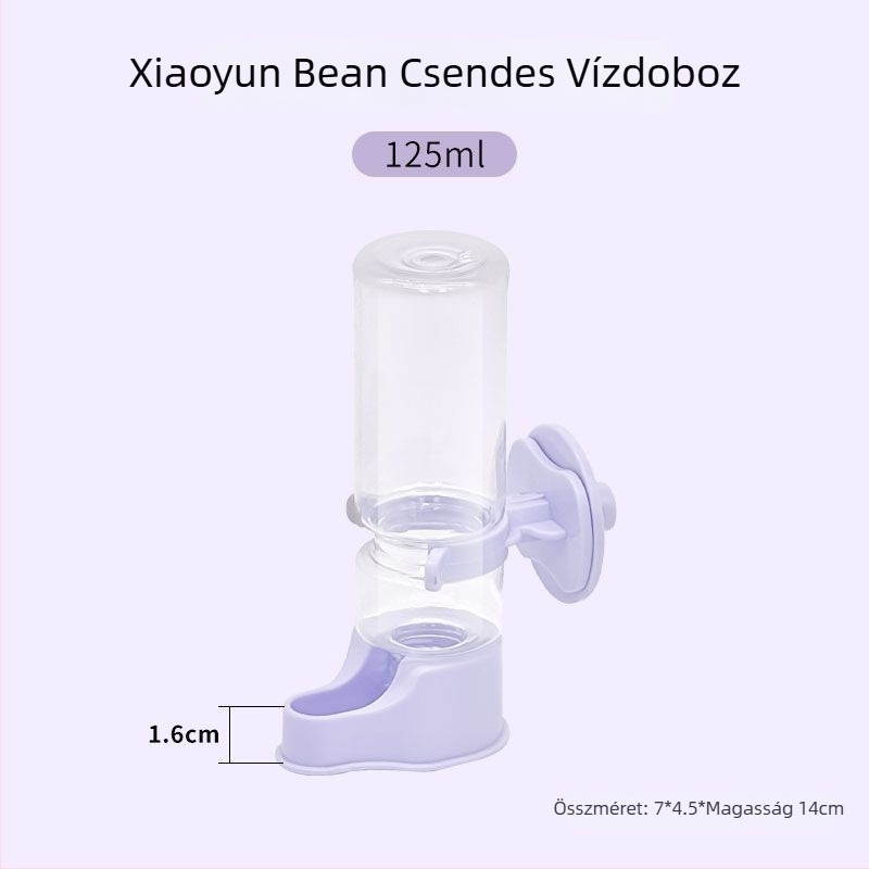 Lógatható víz adagoló halk sifonnal kisállatok számára (Anyag: Egyéb; Származás: Egyéb; Import: Nem; Márka: Egyéb; Kategória: Kisállatok tápláléka)