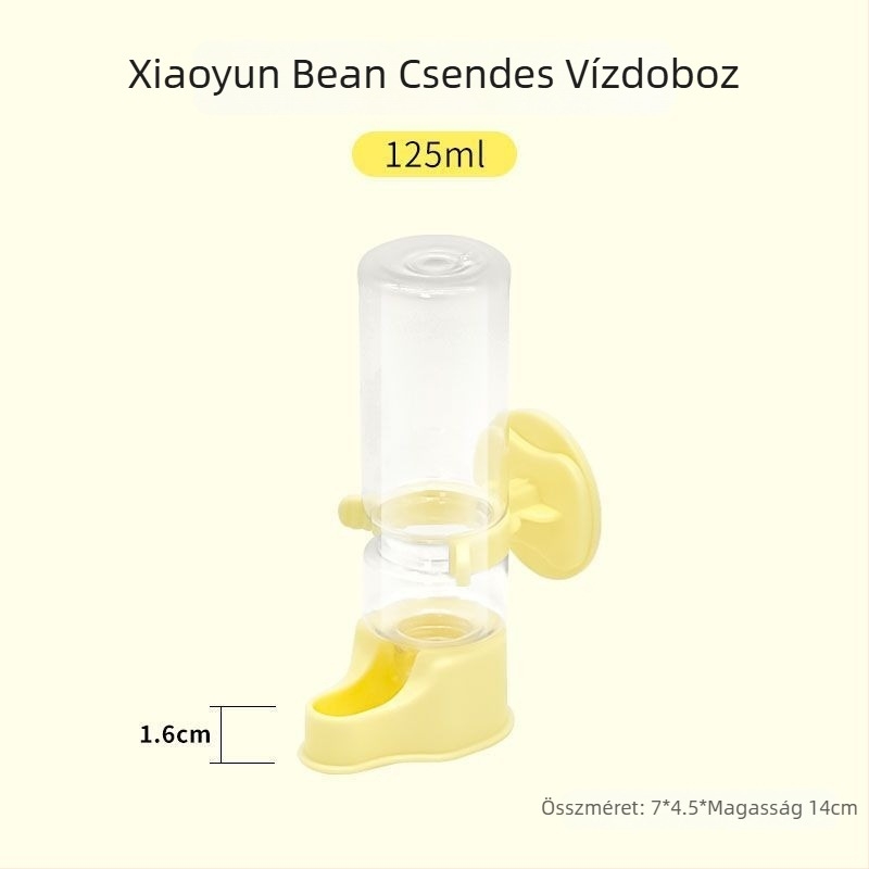 Lógatható víz adagoló halk sifonnal kisállatok számára (Anyag: Egyéb; Származás: Egyéb; Import: Nem; Márka: Egyéb; Kategória: Kisállatok tápláléka)