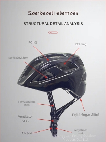 Kerékpáros sisak, széles fejkerület 60–65 cm, extralarge XL, hegyi és országúti kerékpárokhoz
