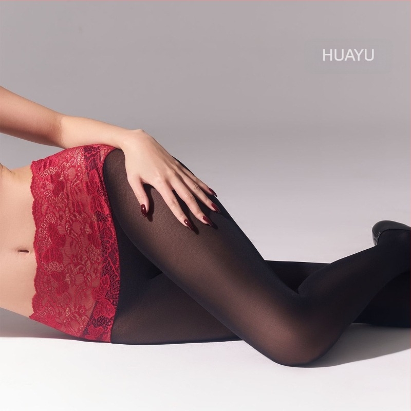 Velúr leggings csipkés derékkal, enyhe kompresszióval a karcsú lábakért, meleg, plusz méret, 9/10 hossz