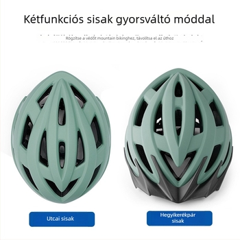 Kerékpáros sisak, PVC+EPS, logóval testreszabható, uniszex felnőtteknek, egyrészes dizájn