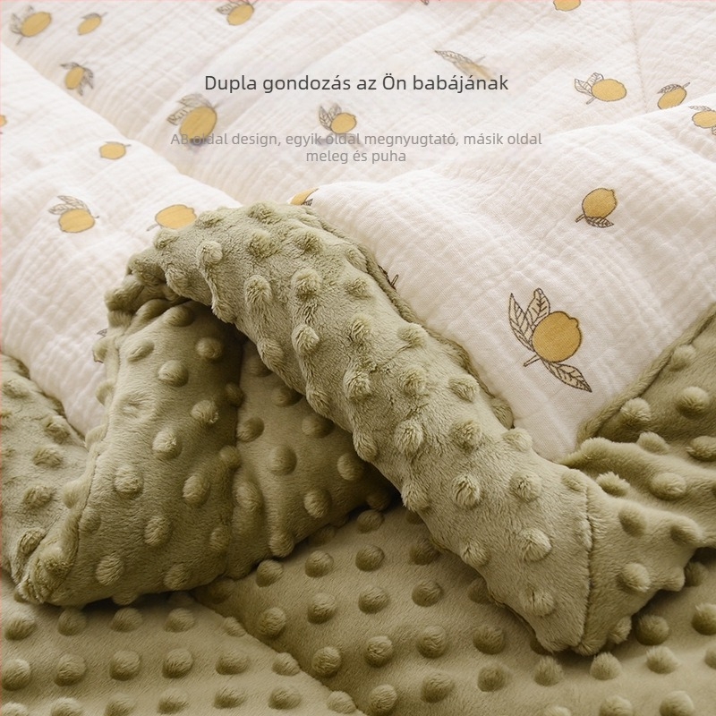Softness gyerekeknek szóló pamut pléd, 1000–1500 g, 3–6 éveseknek, őszi-téli, testreszabható