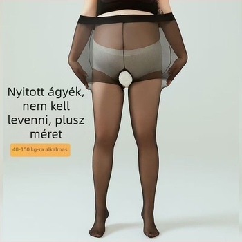 Plusz méretű harisnya, ultra vékony, anti-szakadás, meghosszabbított hossz, nyári átlátszó
