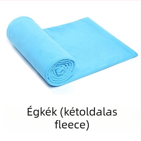 Kétoldalas fleece hálózsák felnőtt számára, hordozható kültéri kemping hálózsák, borítás fleece anyaggal