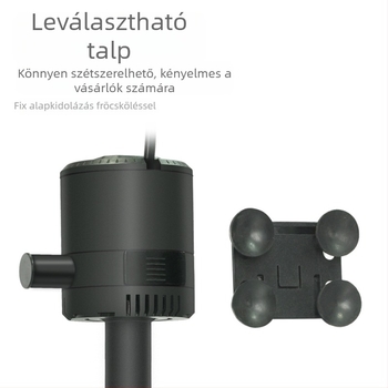 Haiyi merülő akváriumpumpa szűrővel és aerátorral — függőleges kivitel, 3-in-1, súly 0,375 kg