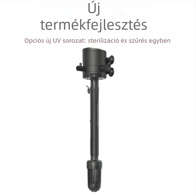Haiyi merülő akváriumpumpa szűrővel és aerátorral — függőleges kivitel, 3-in-1, súly 0,375 kg