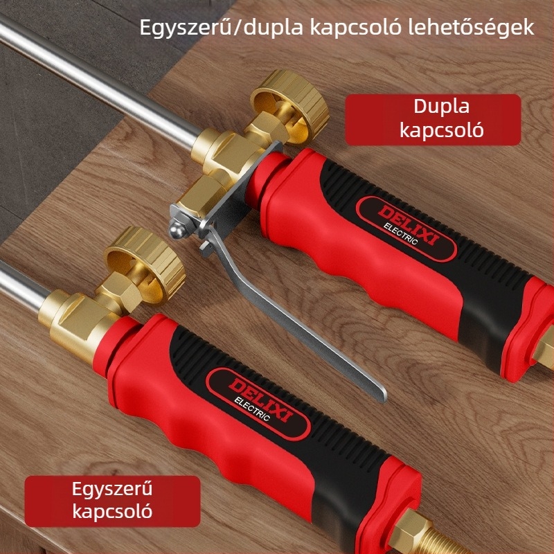 Delixi Electric rozsdamentes acél permetező pisztoly pig hair burning és vízálló védelem, különböző méretek