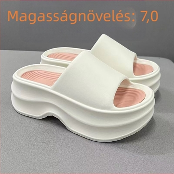 Női EVA platform szandálok vastag talppal, kerek orr, nyár, Le Ruirang