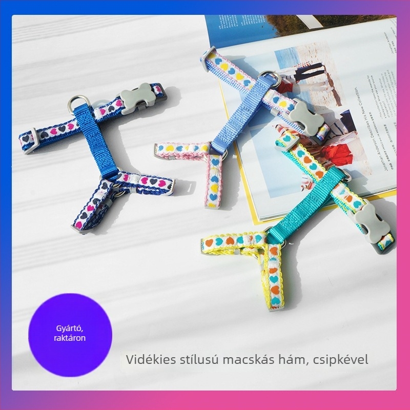 Macska mellkasi hám — vászon, Pickyorange, 300 darab