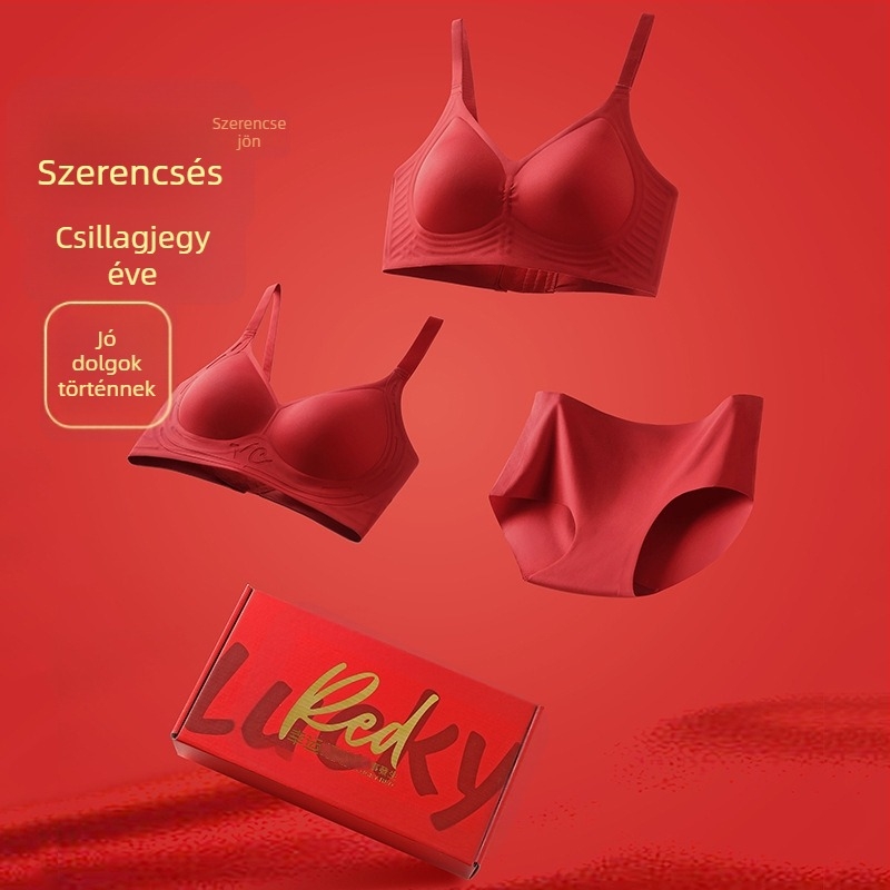 Női seamless fehérnemű készlet, 3/4 kosár, vékony formázott kosár, acélgyűrű nélkül, anyag: nylon/poliamid 75%, hátul négy sor kapocs