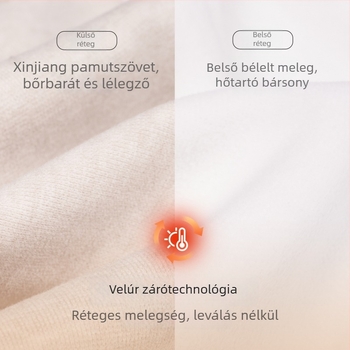 MASANON nadrágok, gyapjúkeverék, vastag, bő szabás, melegen tart, Tél 25
