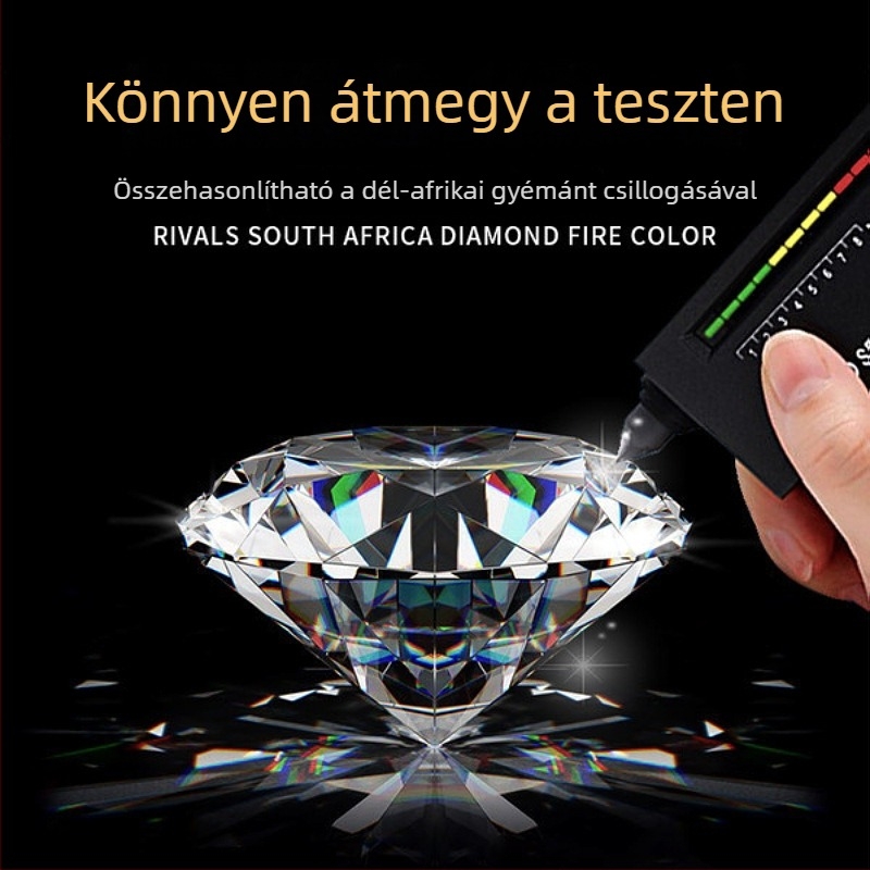 S925 ezüst nyaklánc és medál készlet, hópehelyes hexagram Moissanite