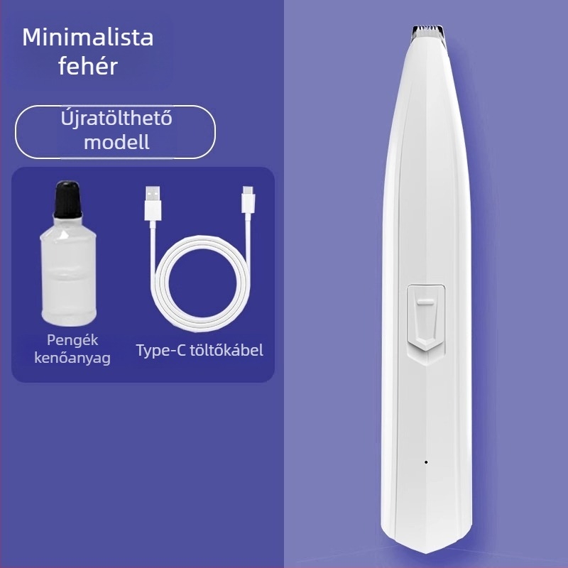 Nerve Cat elektromos talptisztító LED világítással – műanyag ház, kutyáknak és macskáknak