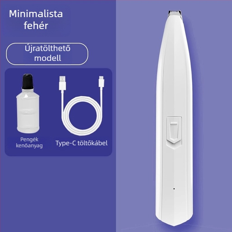 Nerve Cat elektromos talptisztító LED világítással – műanyag ház, kutyáknak és macskáknak