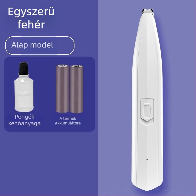 Nerve Cat elektromos talptisztító LED világítással – műanyag ház, kutyáknak és macskáknak