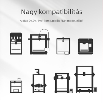 PETG filament 3D nyomtatáshoz - magas szilárdság, magas hőmérséklet-tűrés, deformációmentes, bambusz faragáshoz alkalmas