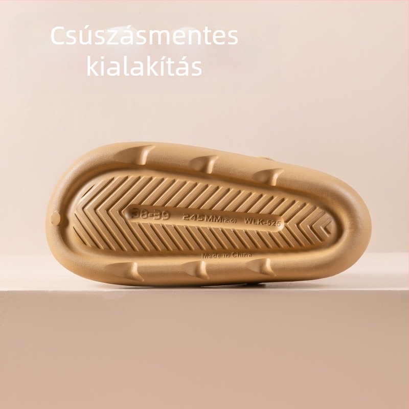 Női Crocs-stílusú EVA papucs | könnyű, csúszásmentes; EVA felsőrész és talp; 3–5 cm vastag talp; injektált öntési technológia