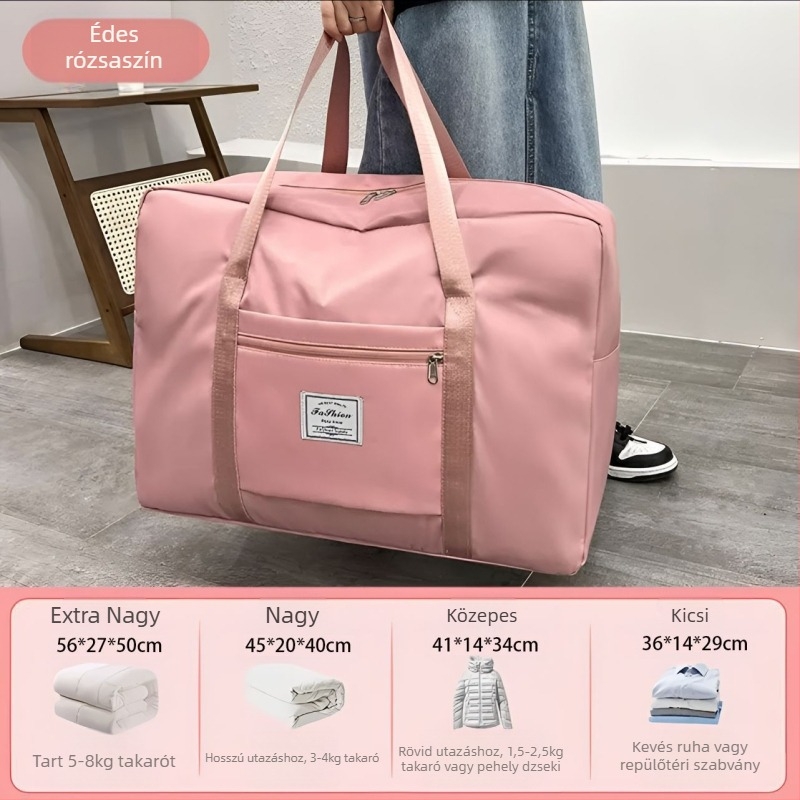 Utazó kismama táska, nagy kapacitású, kocka alakú, Oxford anyag, többfunkciós utazáshoz