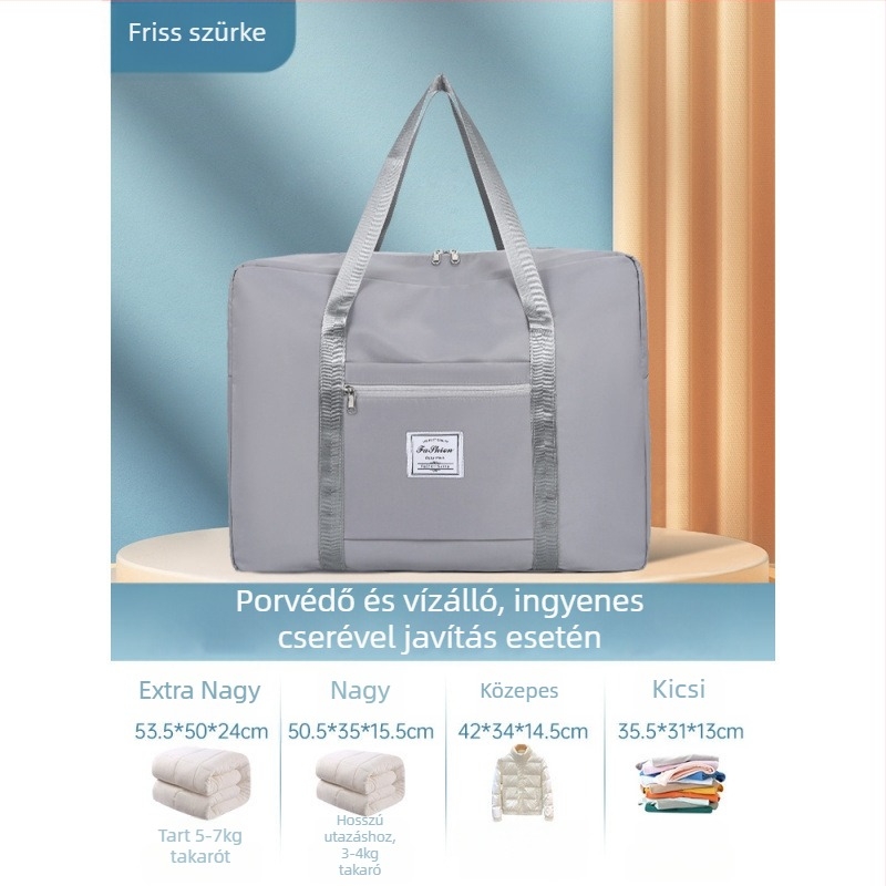 Utazó kismama táska, nagy kapacitású, kocka alakú, Oxford anyag, többfunkciós utazáshoz