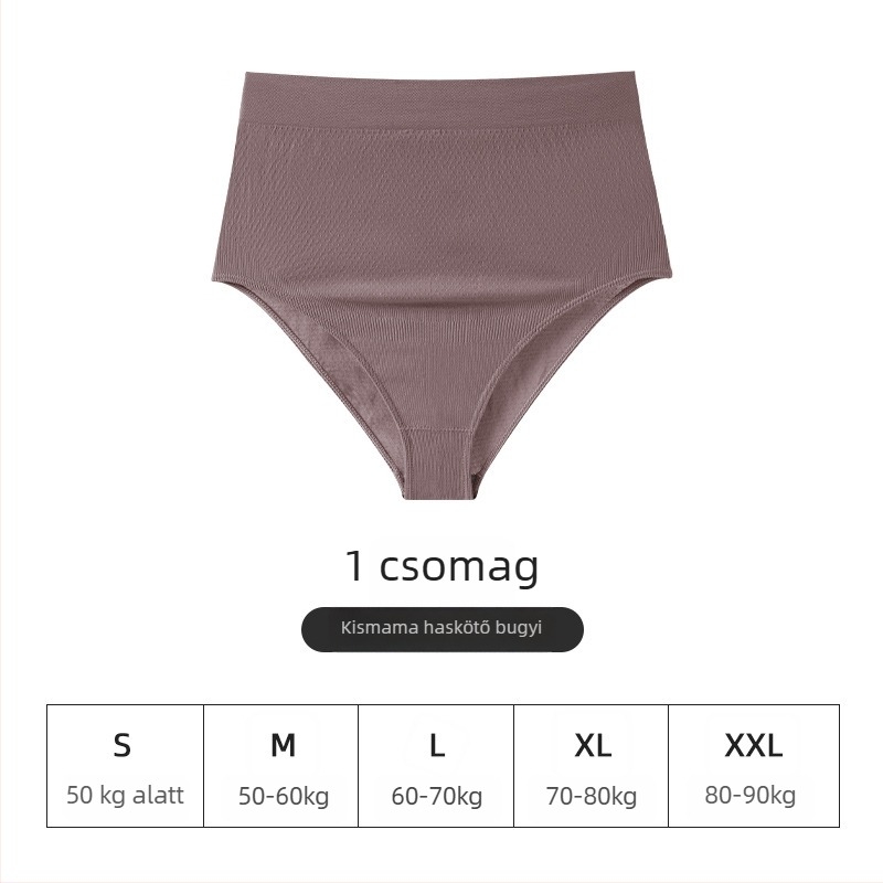 Kismama varrás nélküli alulsónemű, magas derekú, hasi támogatás, légáteresztő nylon anyag (Seamless, Nylon 90-95% main fabric, Cotton crotch lining 95-100%)