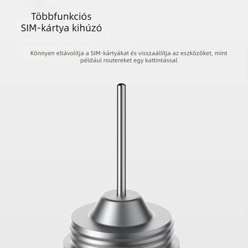 Mobiltelefonokhoz készült univerzális eszköz: SIM-kártya eltávolító tű, fejhallgató tisztító toll, SIM/akku rekesz tisztító sörtéje, többfunkciós